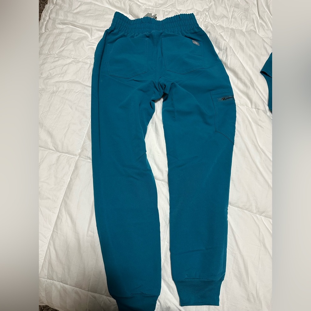 Figs Teal Jogger Pants